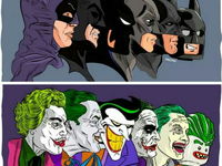 Batman vs Joker = ich evolúcia :D