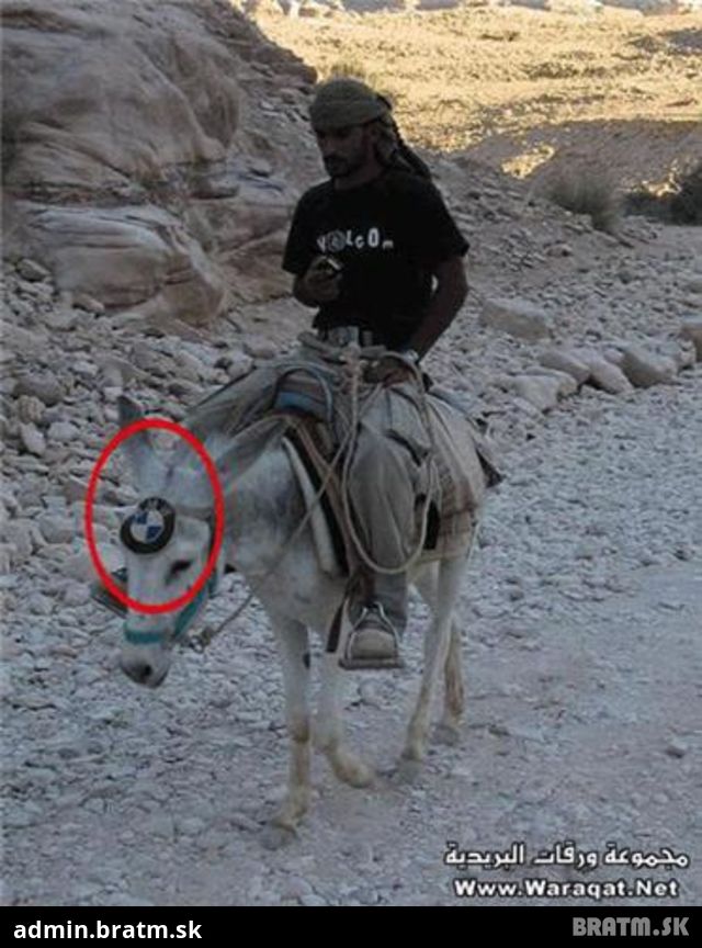 BMW v púšti