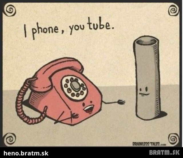 I phone vs you tube :D