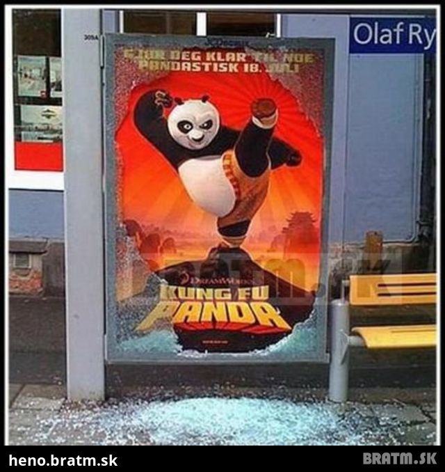 Naozaj akčná Kung Fu Panda:)