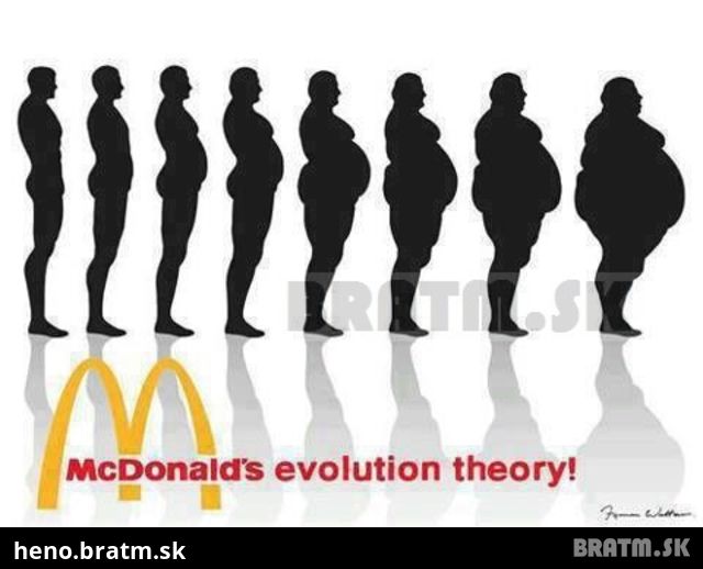 Evolúcia McDonald... už aj na Slovensku ...