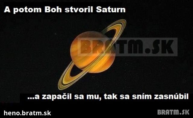 Odôvodnenie prstenca planéty Saturn