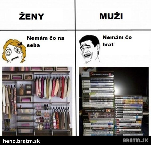 Ženy vs. muži :D