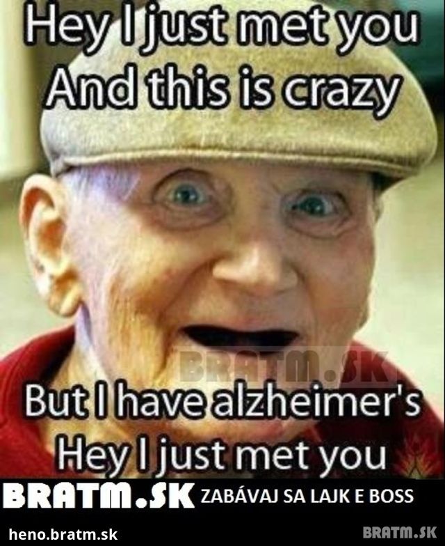 funny alzheimer :D