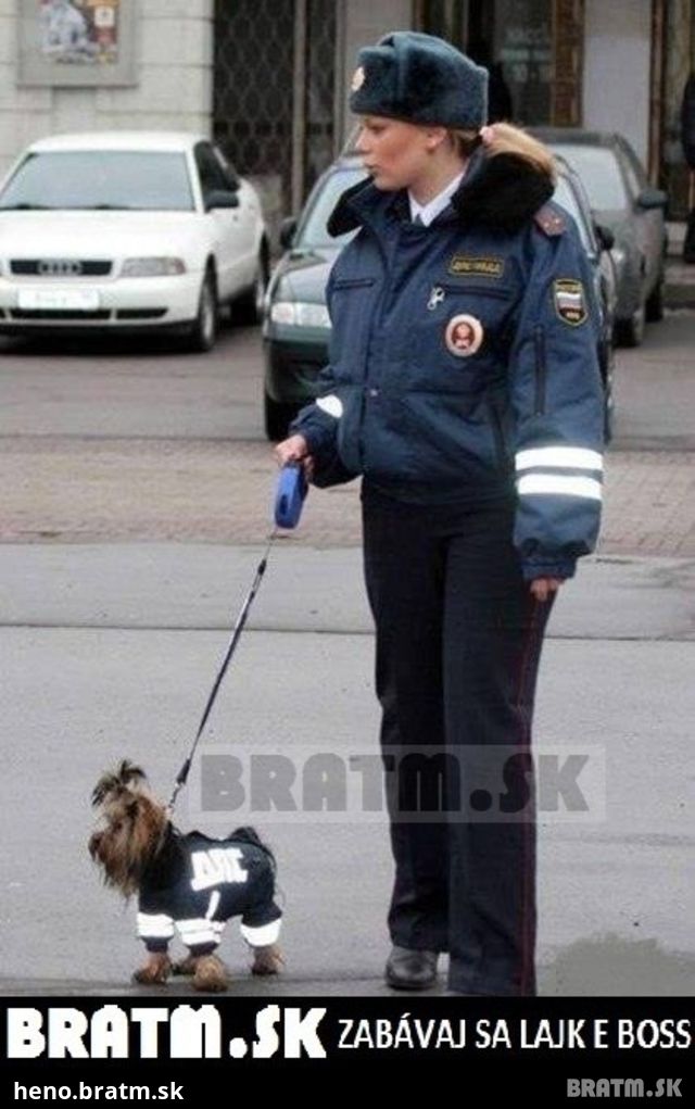 Takto vyzerá ruská polícia :D