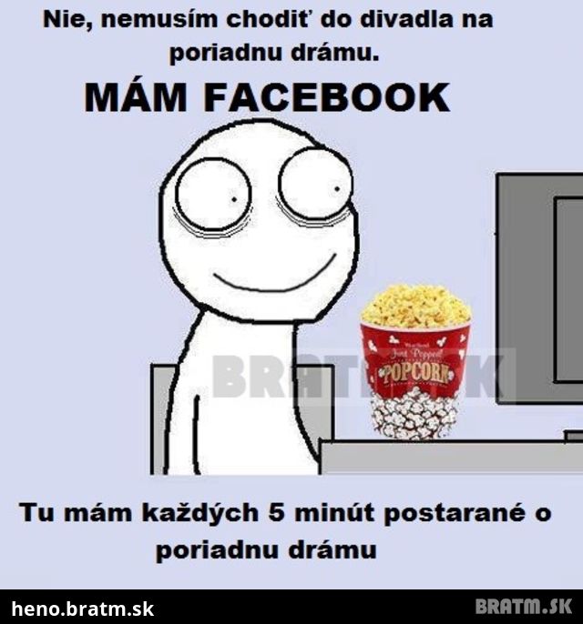 Facebook sa vždy postará o poriadnu DRÁMU ! :D