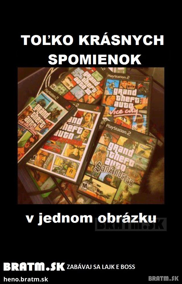 Aj vy máte nejaké spomienky v tomto obrázku ? :D