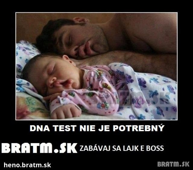 Úžasná podoba, test DNA nie je potrebný :)