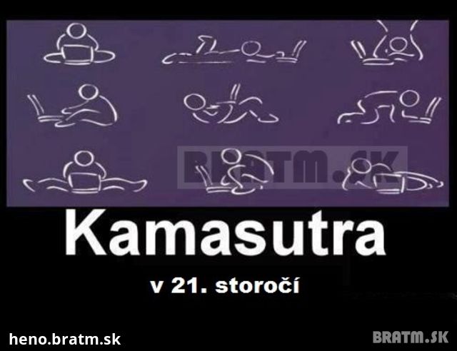 Takto vyzerá v dnešnej dobe KAMASUTRA :D