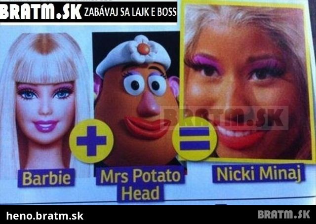 Záhada Nicki Minaj vyriešená :D