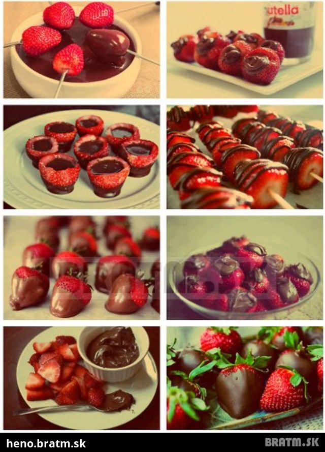 Mňáám, kto má chuť na takéto jahody ? :)