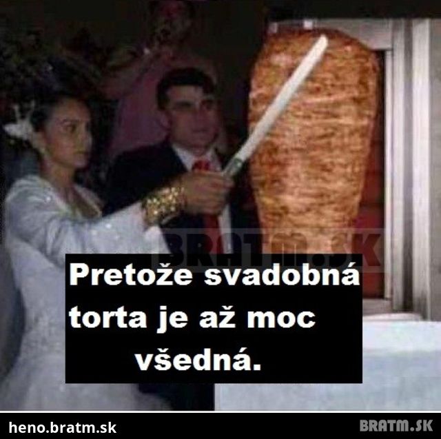 Keď je svadobná torta príliš všedná :D