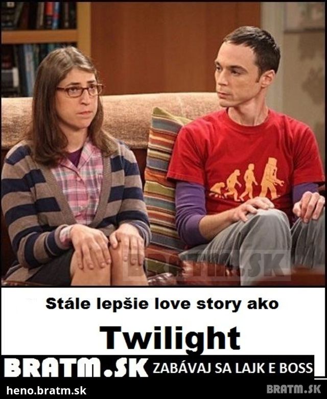 Myslíte, že aj toto je lepšie love story ako Twilight? :D
