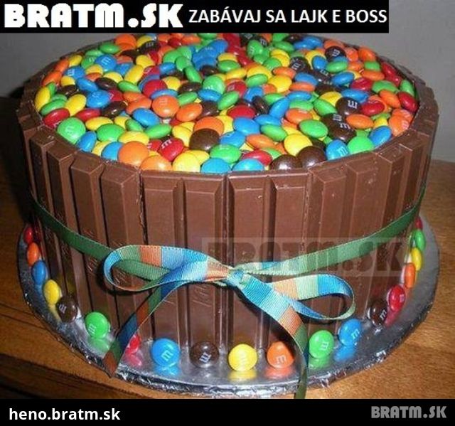 Potešili by ste sa, keby ste dostali takúto tortu ? :)
