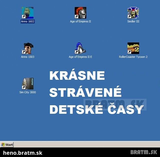 Krásne detské časy :D