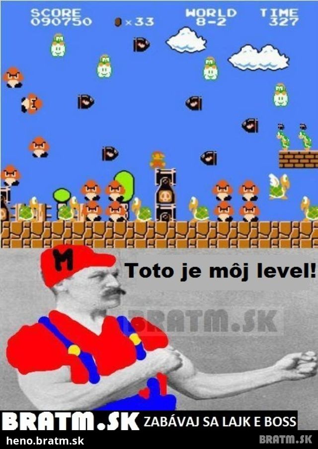 Toto je môj level :D