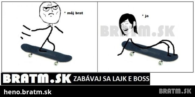 Ako využívajú skate dievčatá a ako chlapci :D