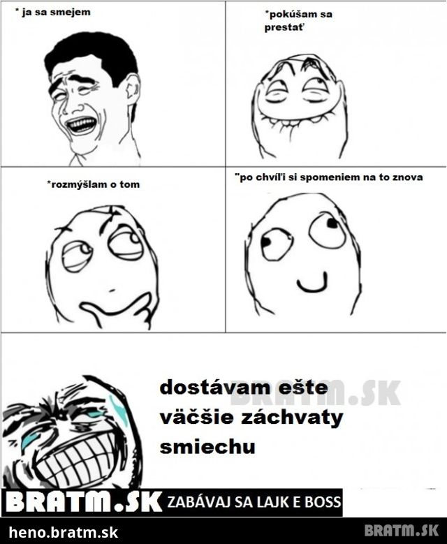 Nezastaviteľné záchvaty smiechu :D kto ich dostáva lajk :D