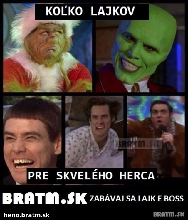 Kto má rád tohto herca ? Like :)