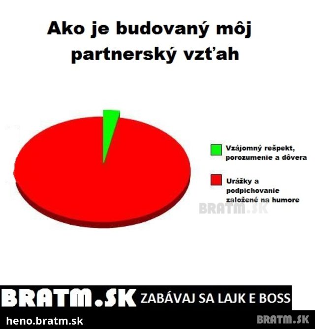 Vyzerá aj váš partnerský vzťah takto ? :D