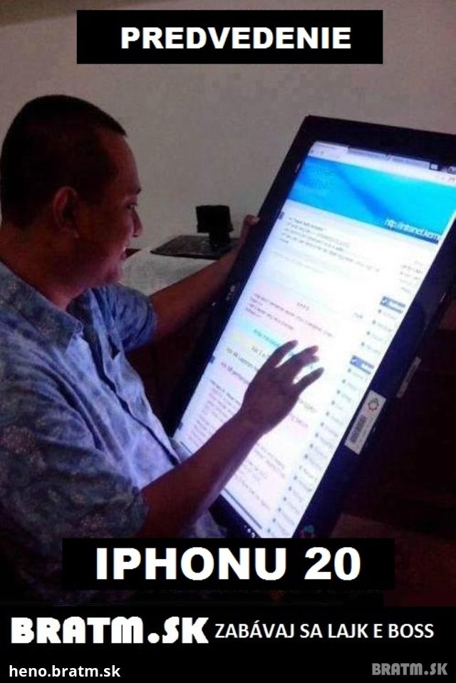 Ako bude vyzerať Iphone 20 :D