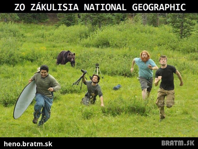 Niečo zo zákulisia National geographic :D