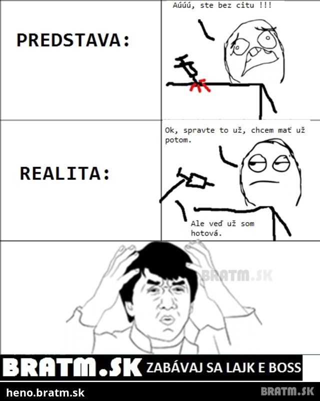 Predstava vs. realita :D