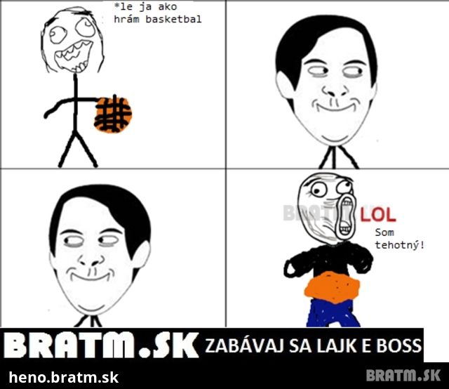 Basketbalové tehotenstvo :D