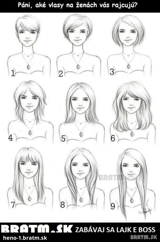 Páni, vyjadrite sa ! :) aké vlasy sa vám páčia na ženách ?