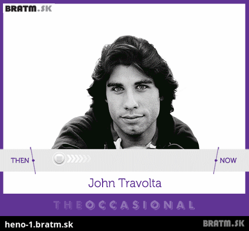 BRATM GIF: Travolta a jeho premena :D