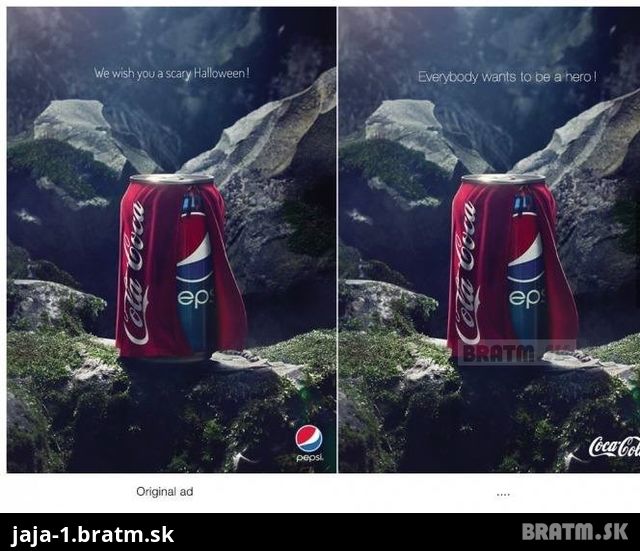 Pepsi vs. Coca Cola :D