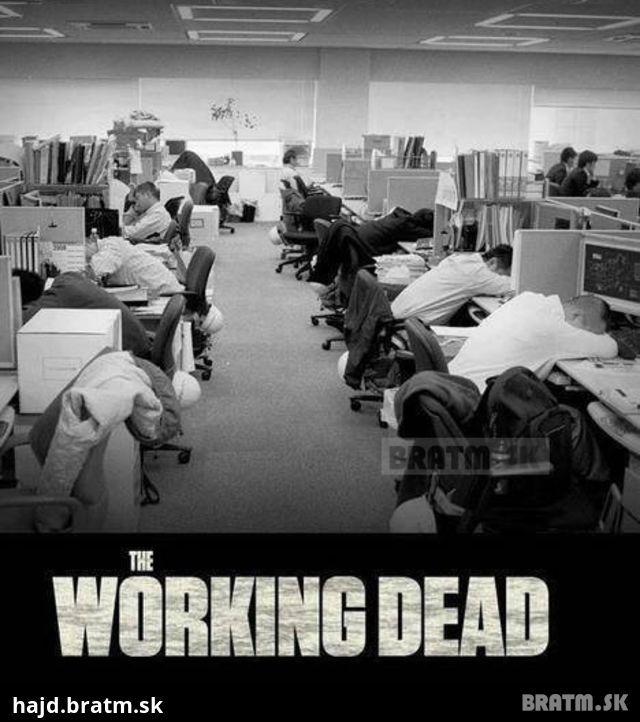 Ako vyzerá working dead :D