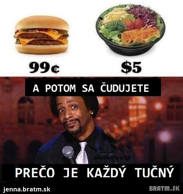 Ešte stále sa čudujete, prečo je každý tučný? :D