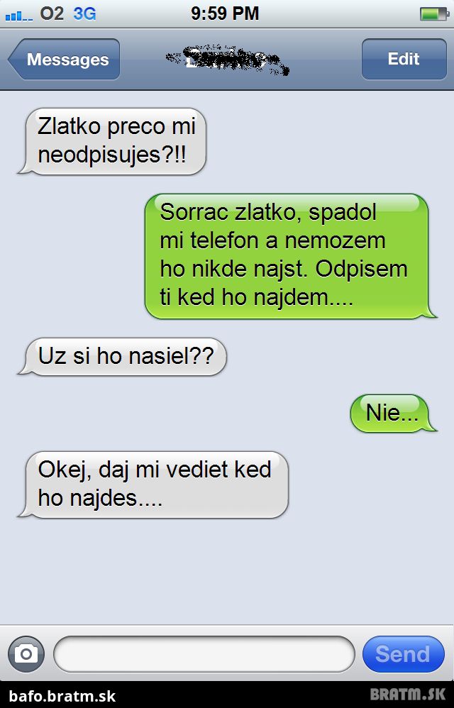 Top FAIL SMS:D Mať nechápavú priateľku má aj svoje výhody:D:D