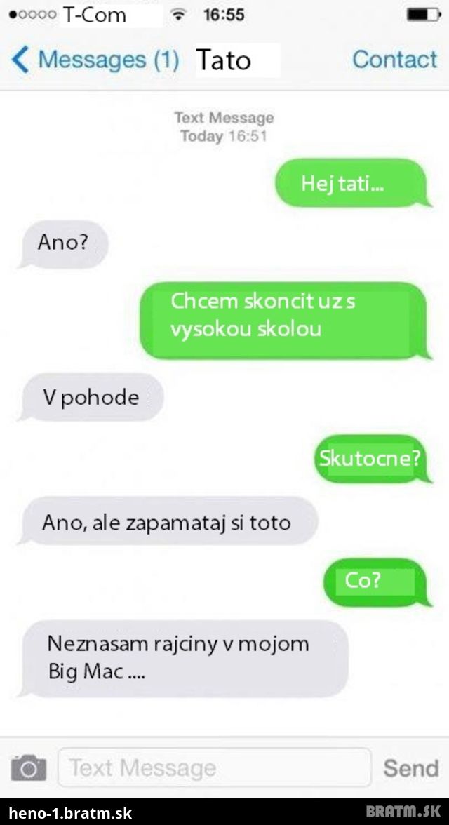 WAW! POZRI AKO ODPÍSAL OTEC SVOJHO SYNA!!! :D:D