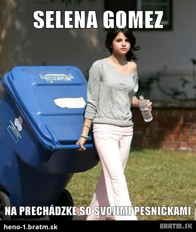 Keď Selena venčí