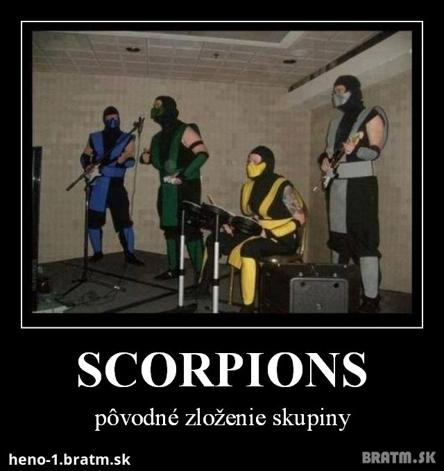 Ako vznikla hudobná skupia scorpions?:D