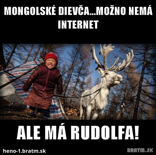 Akú výhodu majú mongolské deti :D