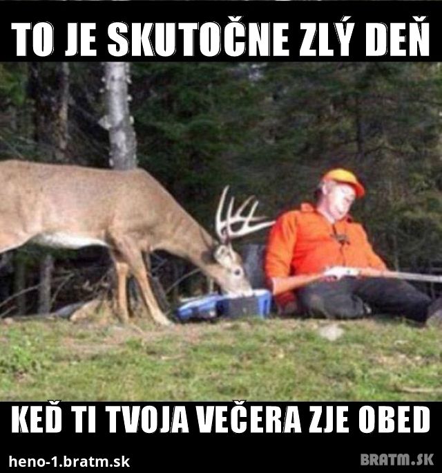 Tomuto sa povie skutočne zlý deň :D