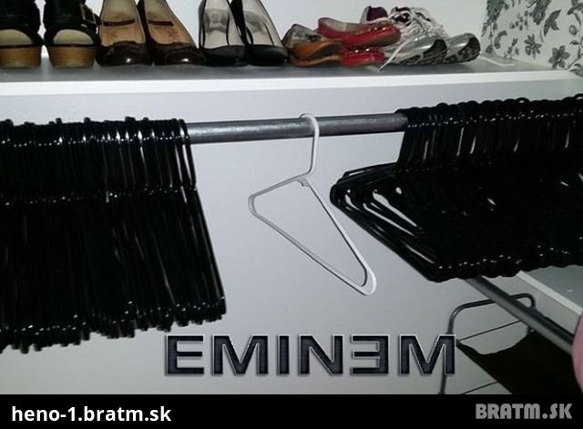 EMINEM sa nájde naozaj všade :D