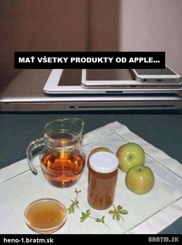 Ako to môže vyzerať, keď vlastníš všetky produkty od Apple :D