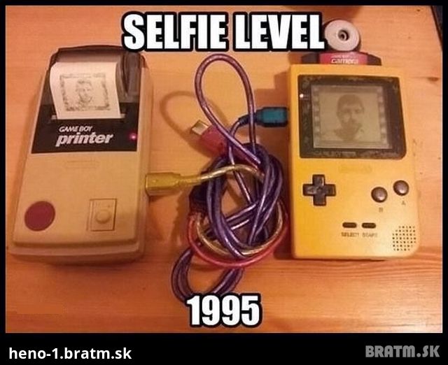 Selfie z roku 1995 :D