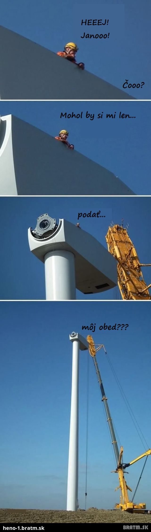 Výškové práce a ich riziko :D