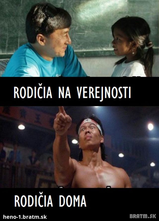 Ako sa správajú naši rodičia :D