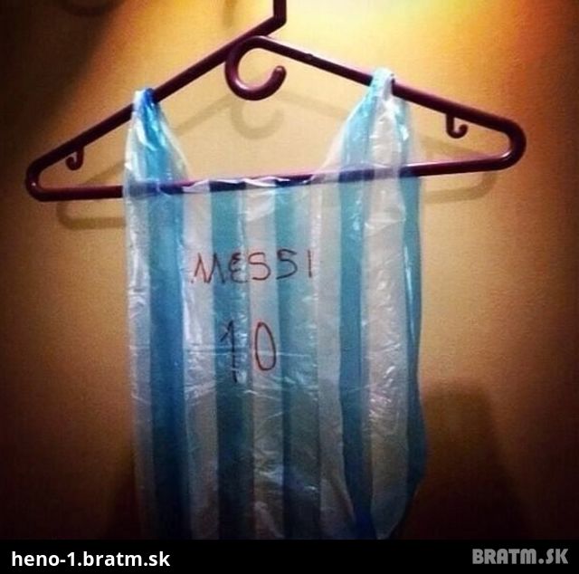 Lionel Messi a jeho dres :D :D :D