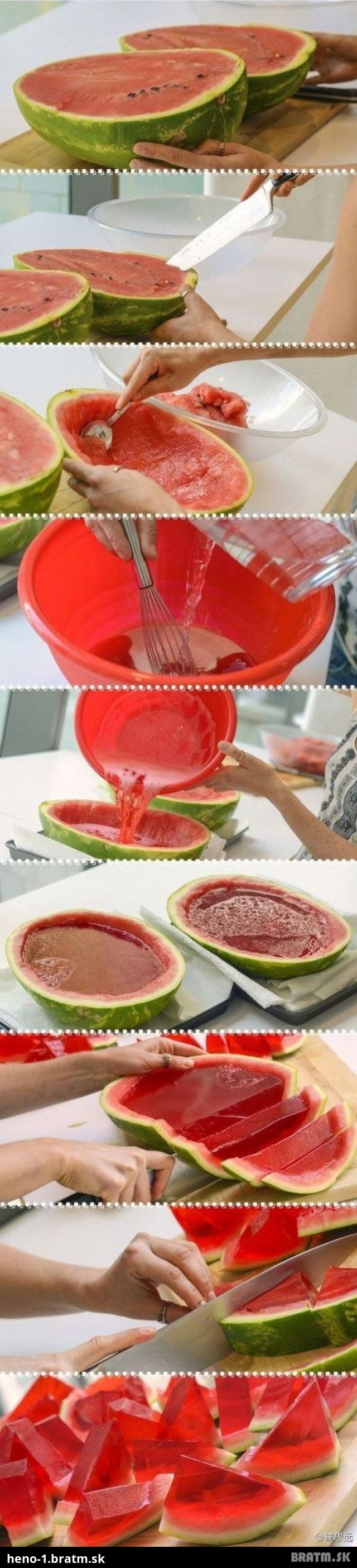 Úžasná letná melónová pochúťka :D