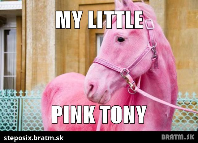 My little pink tony