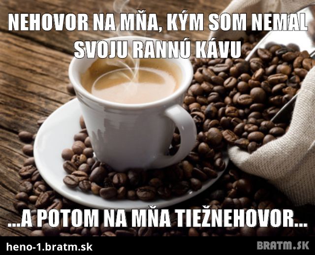 Ranná káva :D