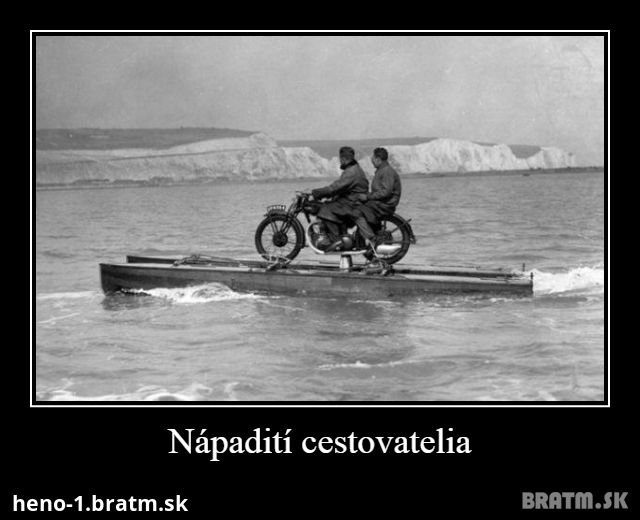 Nápadití cestovatelia :) :D