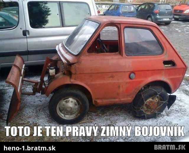 Toto je ten pravý zimný bojovník :)